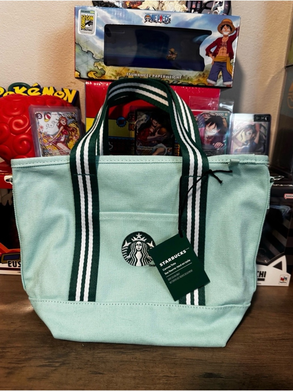 NWT Starbucks Road Trip Collection Canvas Tote Bag - Picture 2 of 8